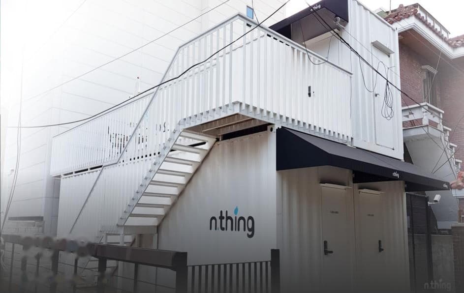 2018 — N.THING own vertical farm, 2 modules